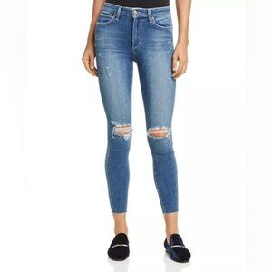 Revolve Joe's Jeans Skinny Jeans Kinkade Charlie High Rise waist distressed 25